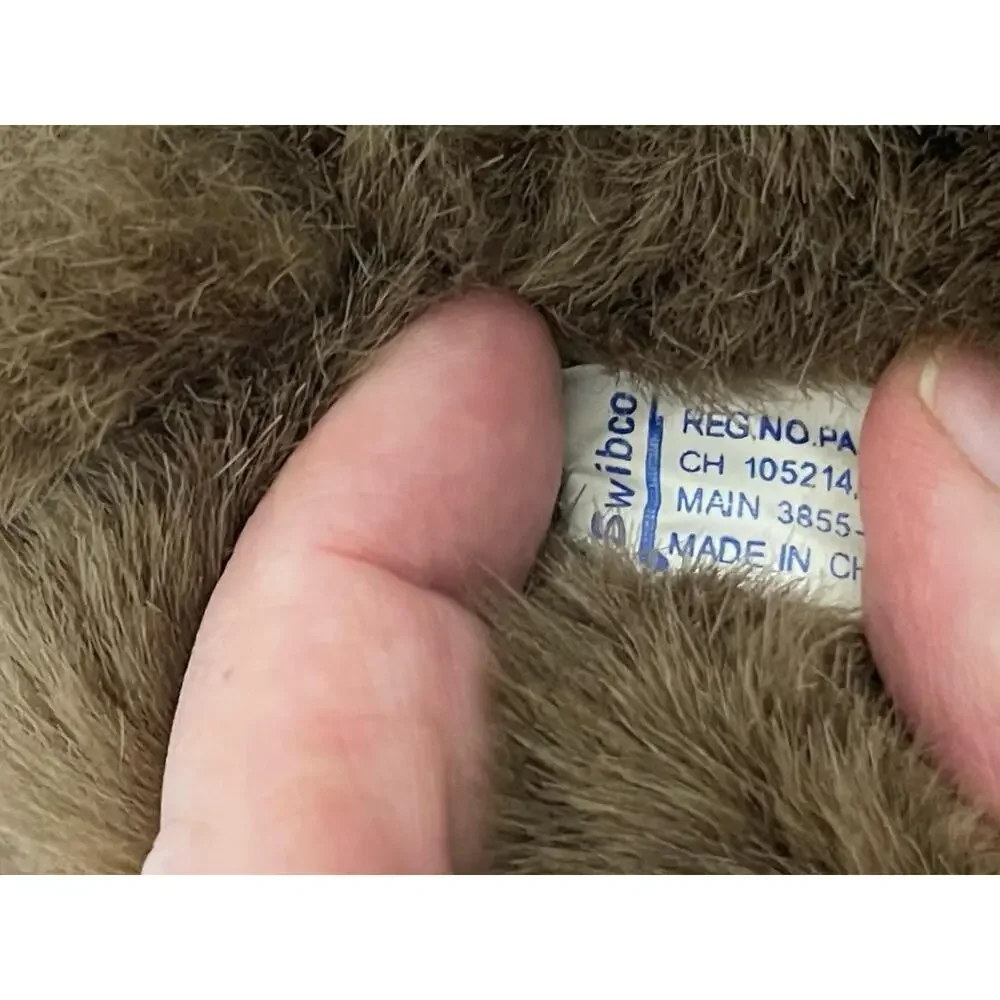 Vintage‎ 1994 Swibco Moose Puffkin Plush Pre-owned